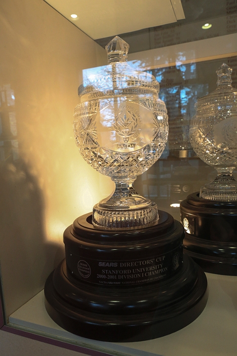 121129 Pac-12 Fri SA-007.JPG - Nov 29, 2012; Stanford, CA, USA; General view of the Stanford Hall of Fame Director's Cup prior to the 2012 Pac-12 championship at Stanford Stadium.